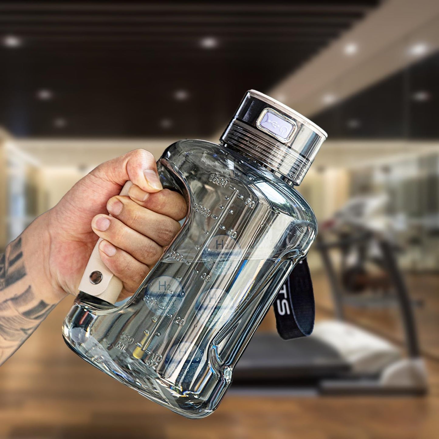 The Bubbler Hydrogen Water Jug