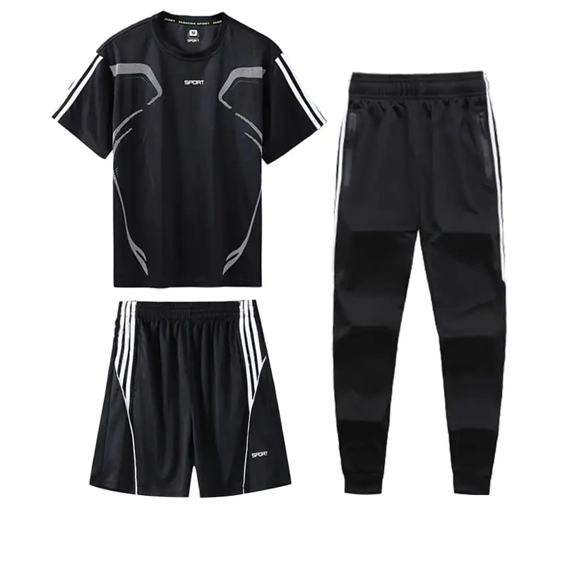 BreezeFit Quick-Dry Workout Suit