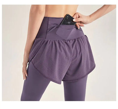 Women's Yoga Fitness Sports Shorts