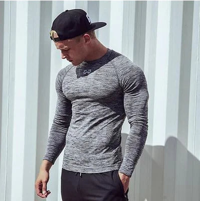 Men’s Quick-Dry Compression Fitness Tee