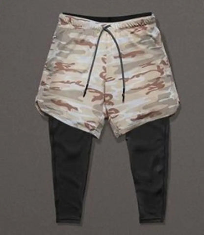 Men’s 2-in-1 Quick-Dry Training Shorts