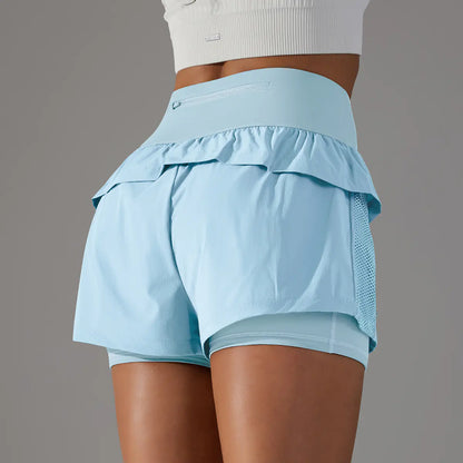 BreezeFlex Double-Layer Shorts