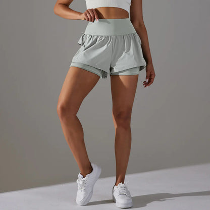 BreezeFlex Double-Layer Shorts