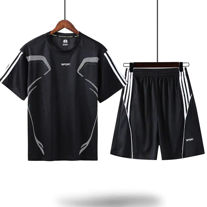 BreezeFit Quick-Dry Workout Suit