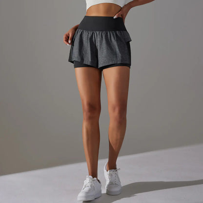 BreezeFlex Double-Layer Shorts