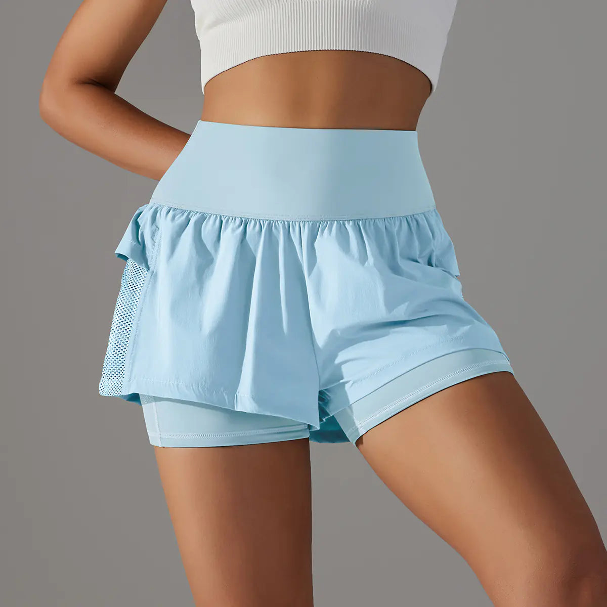 BreezeFlex Double-Layer Shorts