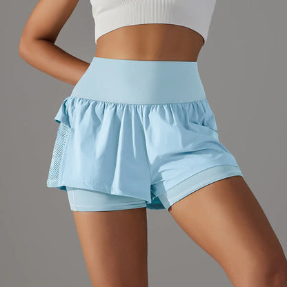 BreezeFlex Double-Layer Shorts